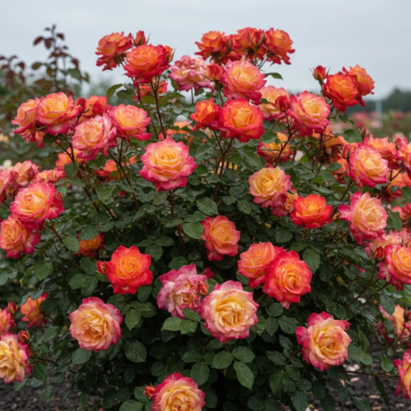 Rosier à grandes fleurs Flamina® 'Chewizard'