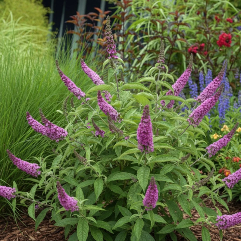 Arbre aux papillons nain Pink Micro Chip® - SILENCE, ça pousse !, Buddleia