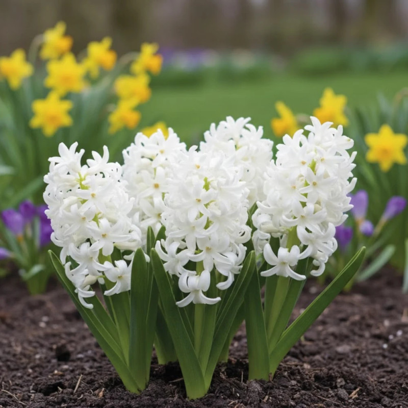 Bulbe de Jacinthe White Pearl