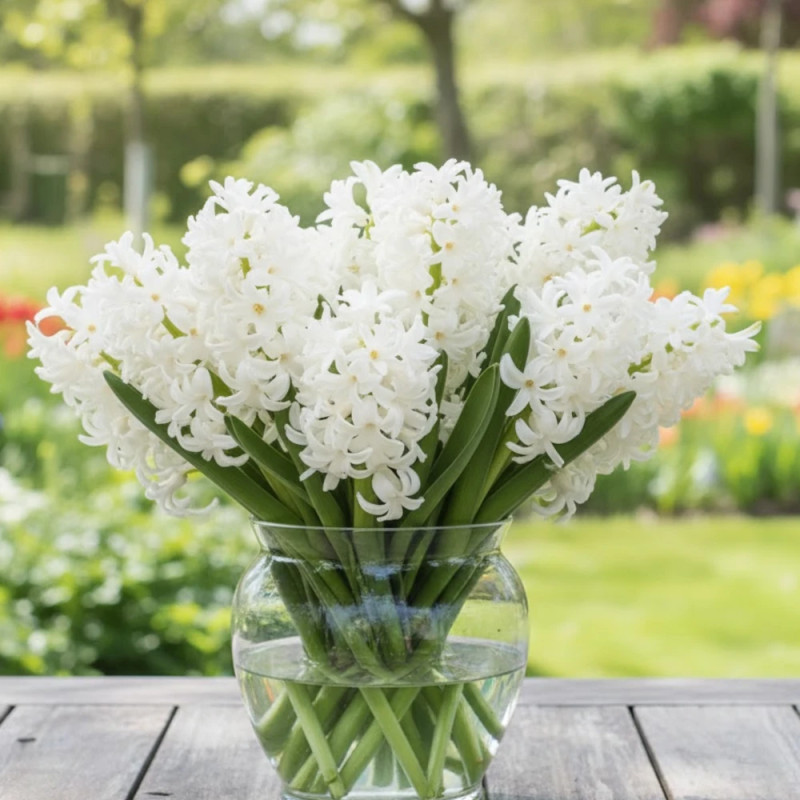 Bulbe de Jacinthe White Pearl