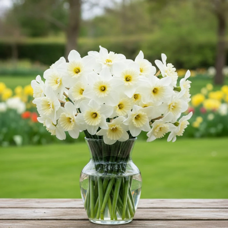 Bulbe de Narcisse grande coupe Ice Follies