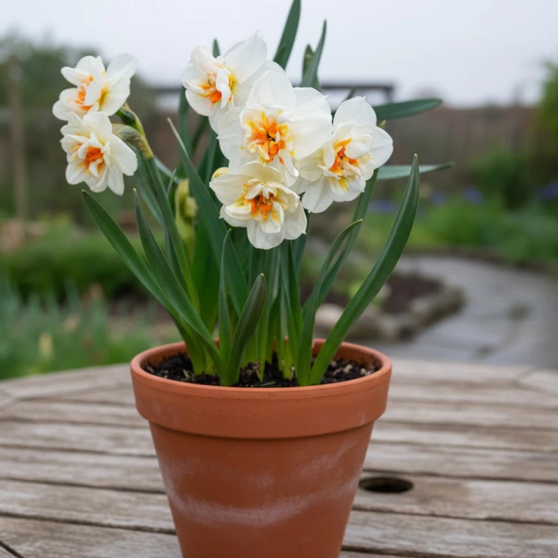 Bulbe de Narcisse Pluriflore Sir Winston Churchill