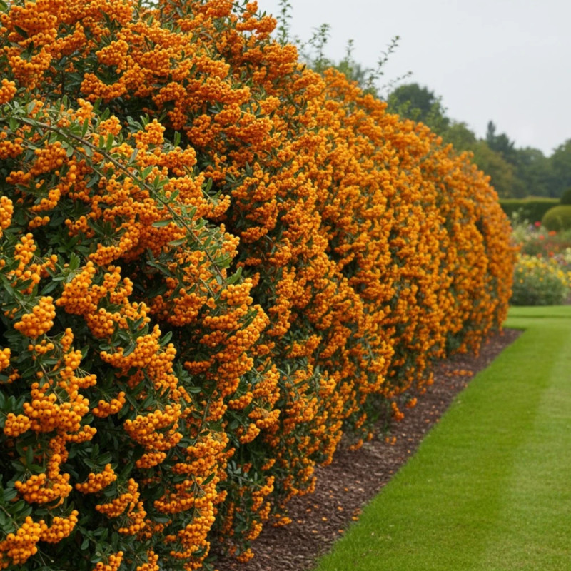 Buisson ardent Orange Glow, Pyracantha