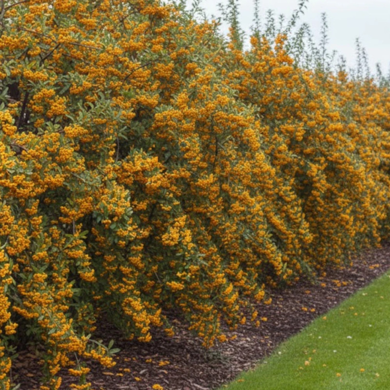 Buisson ardent Soleil d'Or, Pyracantha