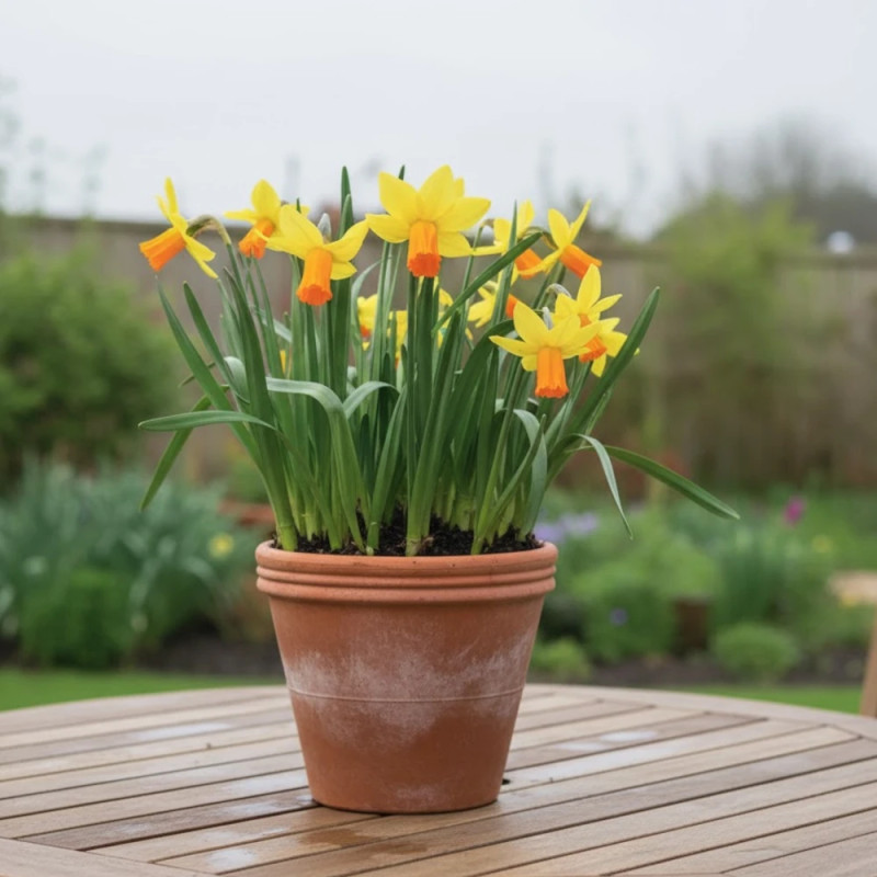 Bulbe de Narcisse Cyclamineus Jet Fire