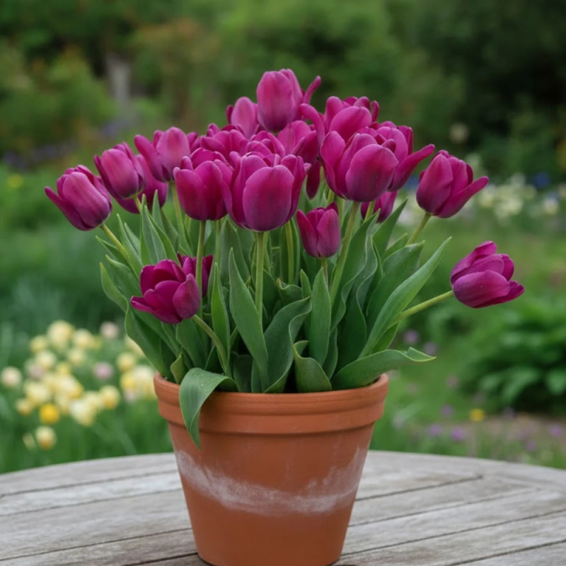 Bulbe de Tulipe simple hative Purple Princess