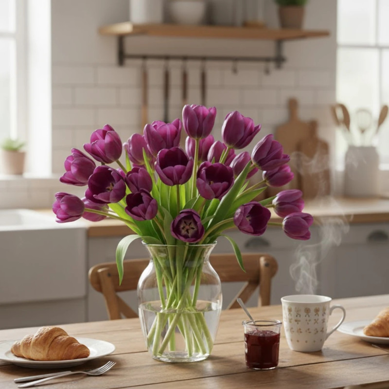 Bulbe de Tulipe simple hative Purple Princess