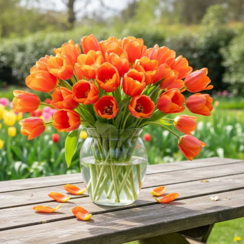 Bulbe de Tulipe Triomphe Cadans