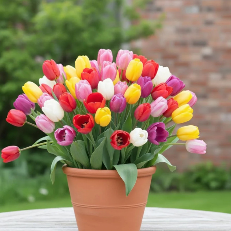 Bulbe de Tulipe Triomphe Varié