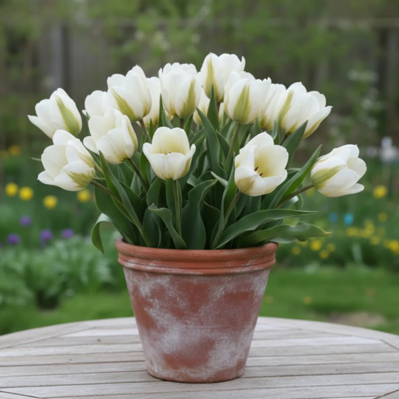 Bulbe de Tulipe viridiflora Spring Green