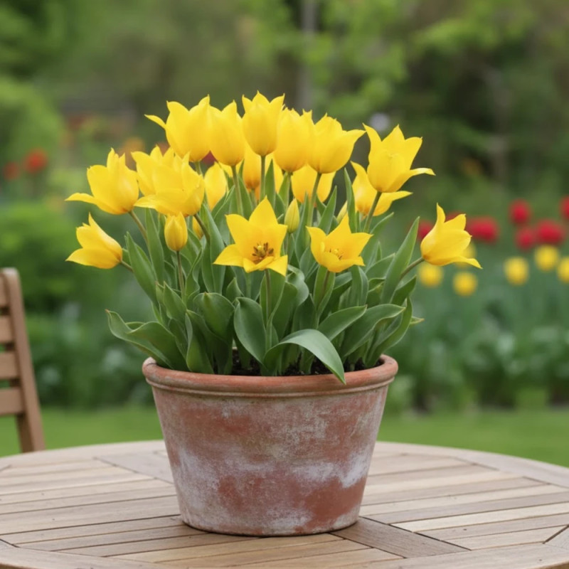 Bulbe de Tulipe Fleur de lis La Perla