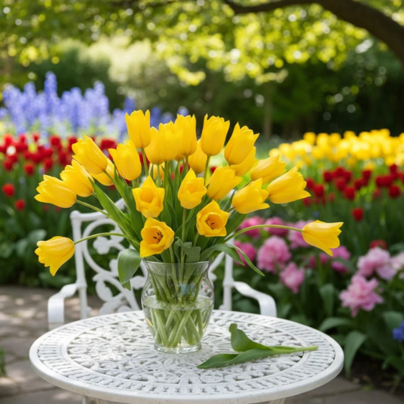Bulbe de Tulipe Fleur de lis La Perla
