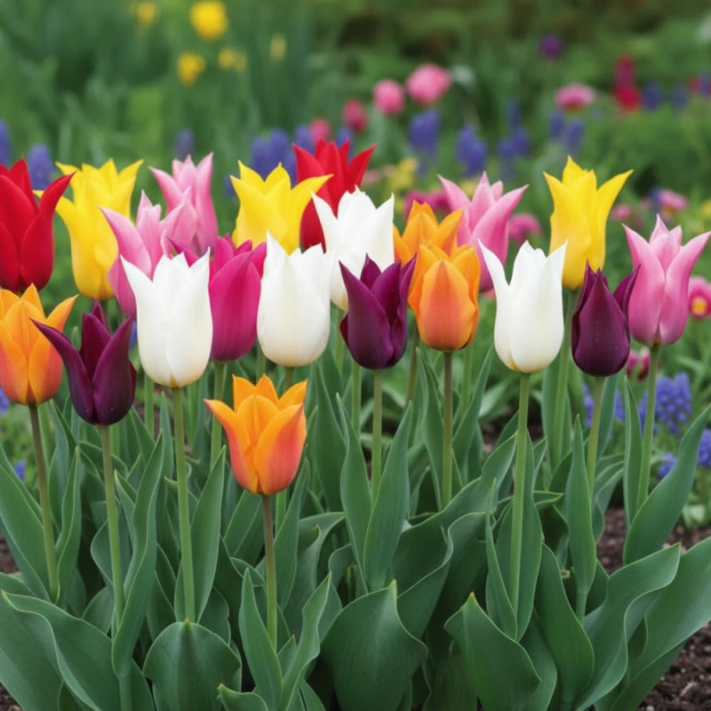 Bulbe de Tulipe Fleur de lis variées