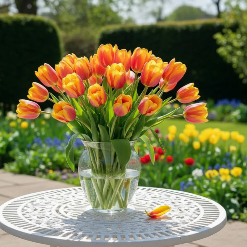 Bulbe de Tulipe Simple Tardive Blushing Lady