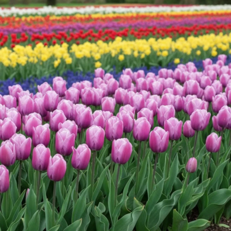 Bulbe de Tulipe Simple Tardive Violette Beauty