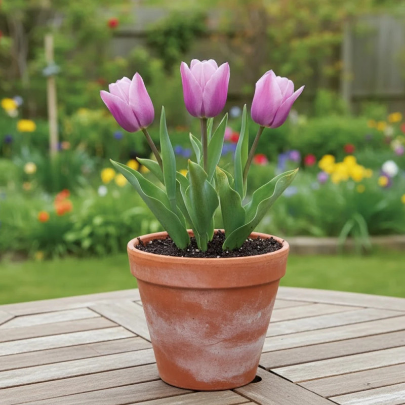 Bulbe de Tulipe Simple Tardive Violette Beauty