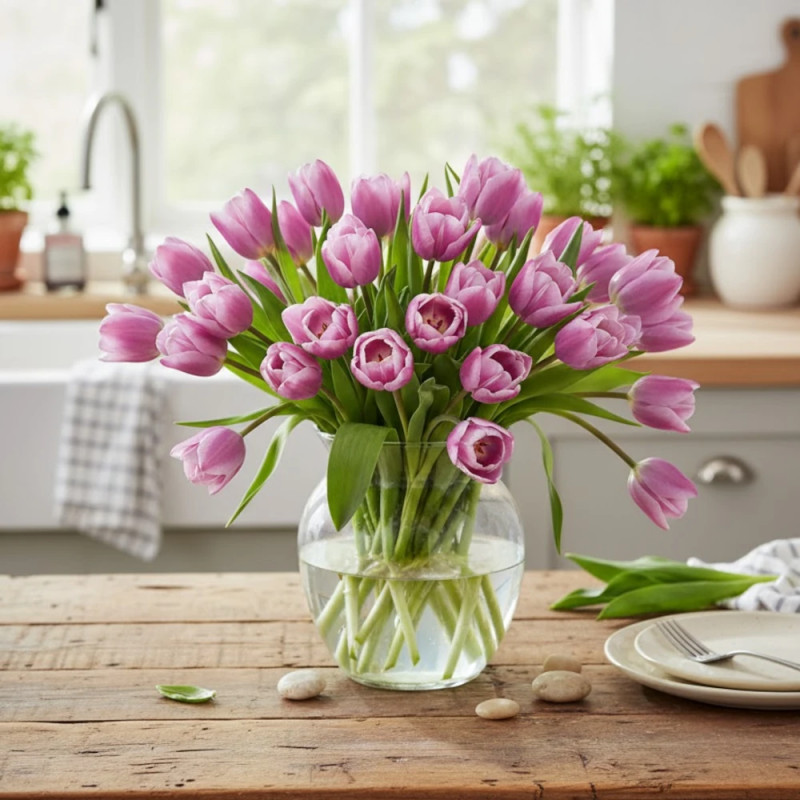 Bulbe de Tulipe Simple Tardive Violette Beauty