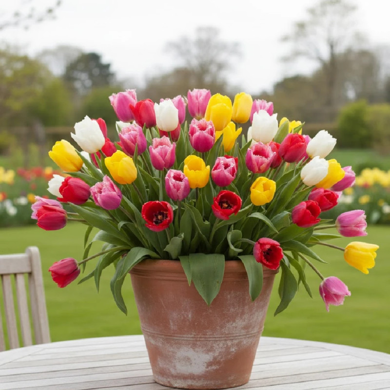 Bulbe de Tulipe dentelle Variées