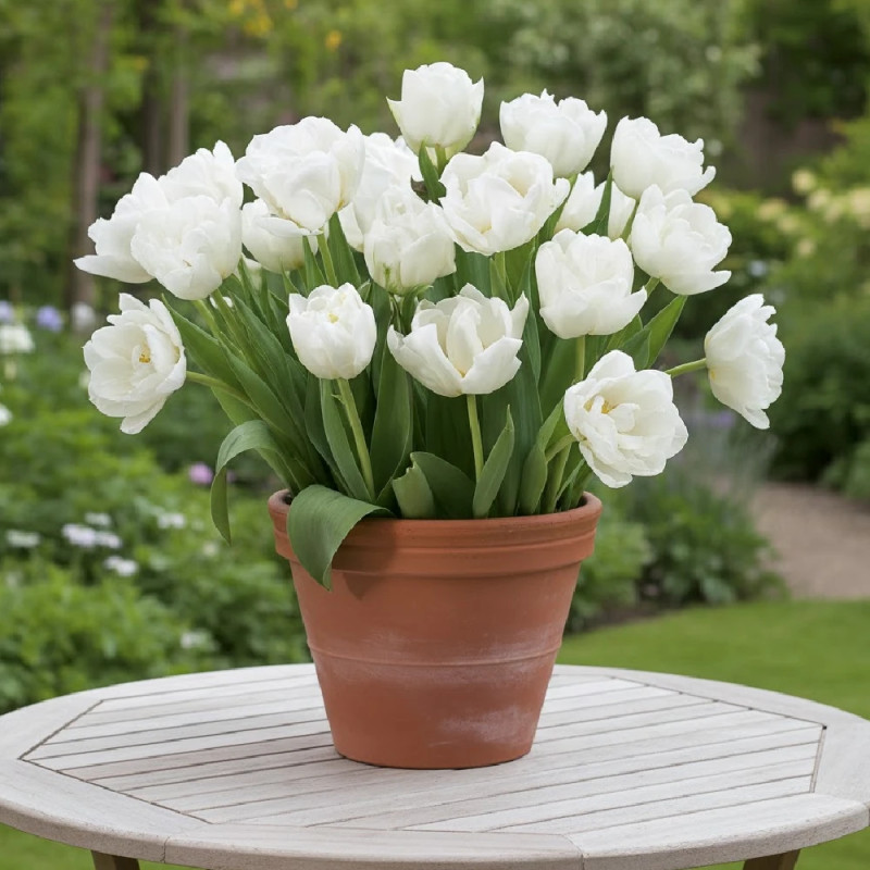 Bulbe de Tulipe double hâtive Mondial