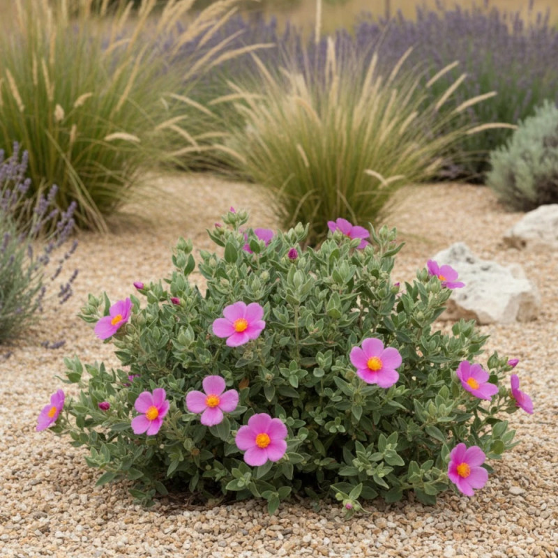 Ciste cotonneux, Cistus
