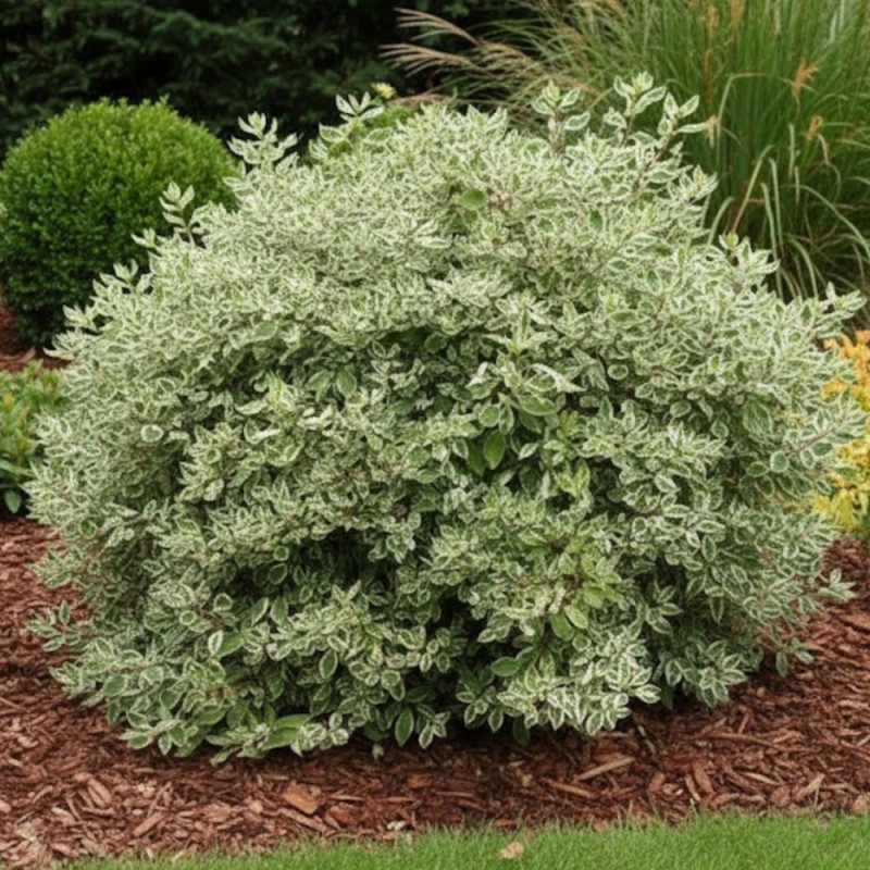 Cornouiller blanc Elegantissima - SILENCE, ça pousse !, Cornus
