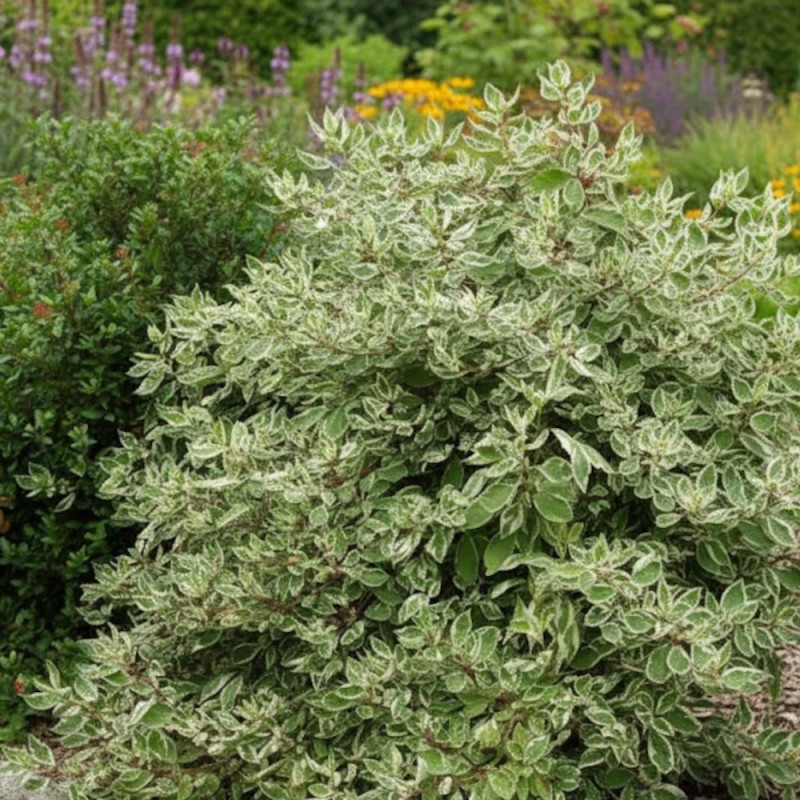 Cornouiller blanc Elegantissima, Cornus