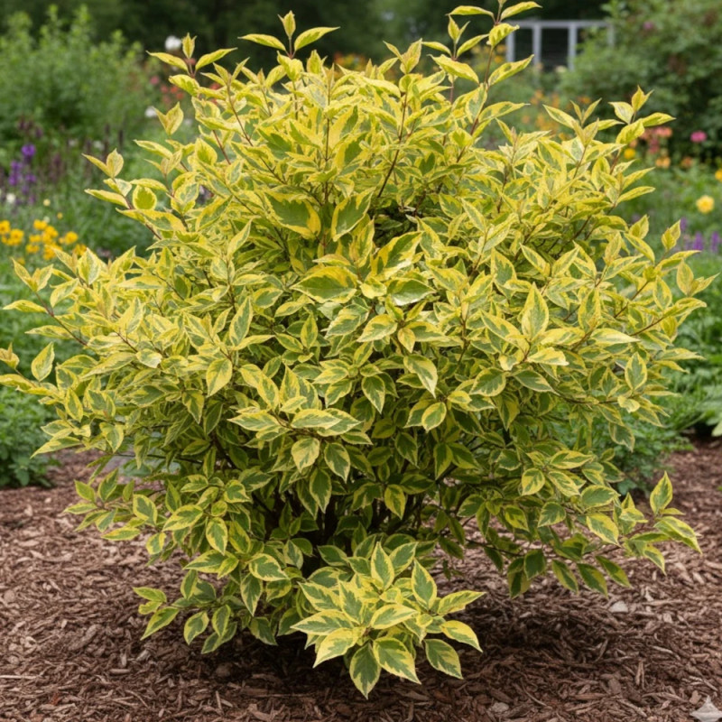 Cornouiller blanc Gauchaultii - SILENCE, ça pousse !, Cornus
