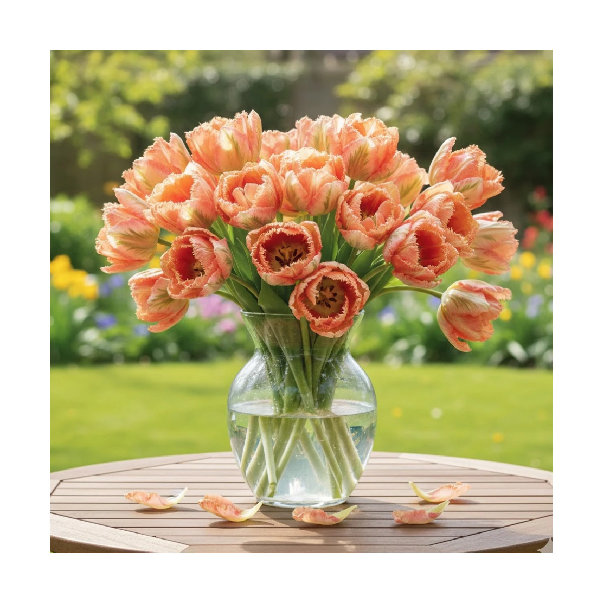 Bulbe de Tulipe Perroquet Apricot Parrot