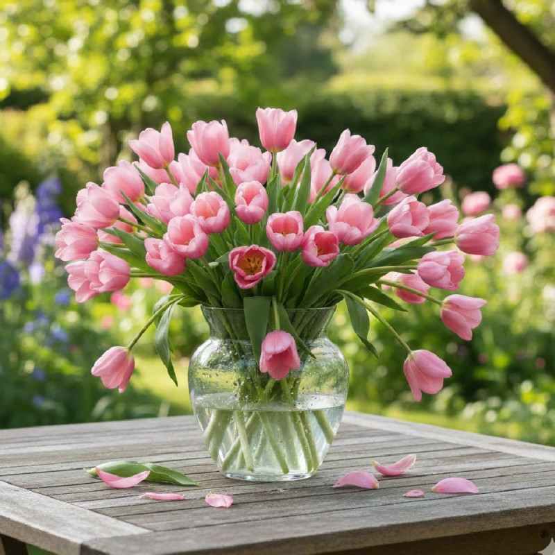 Bulbe de Tulipe Darwin Salmon Van Eijk