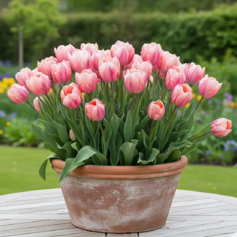 Bulbe de Tulipe Darwin Salmon Van Eijk
