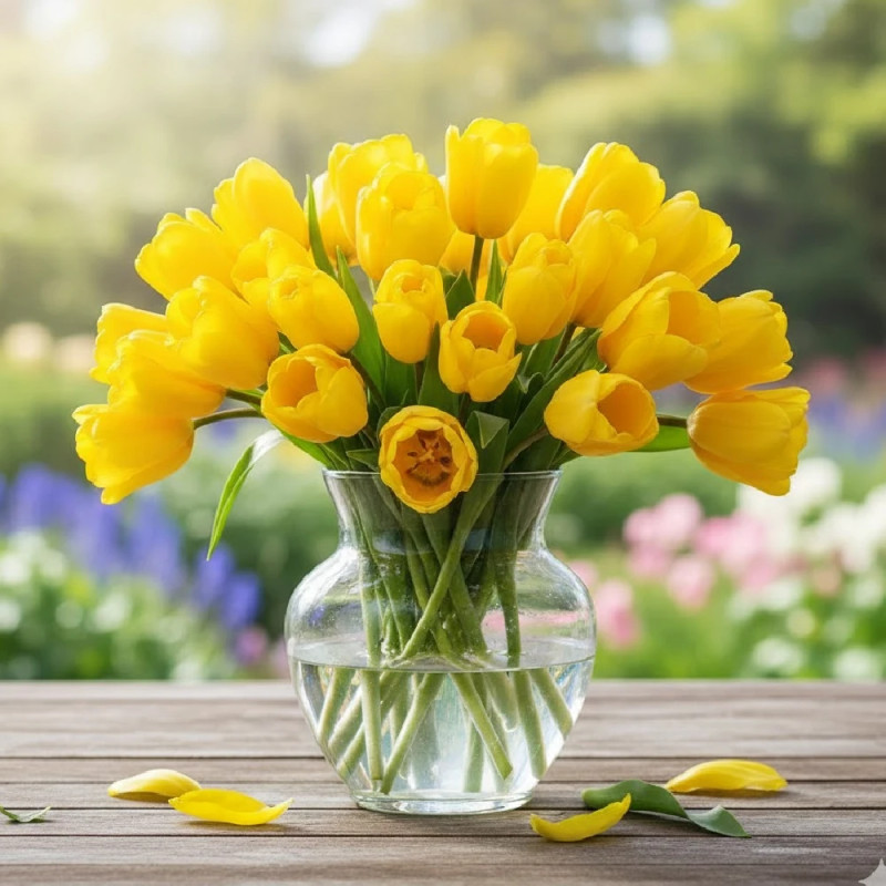 Bulbe de Tulipe Darwin Golden Paradise