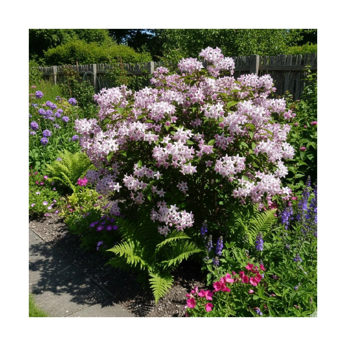 Deutzie Mont Rose - SILENCE, ça pousse !, Deutzia