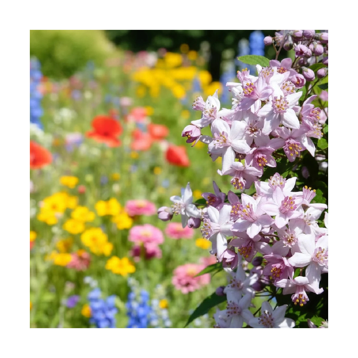 Deutzie Mont Rose - SILENCE, ça pousse !, Deutzia