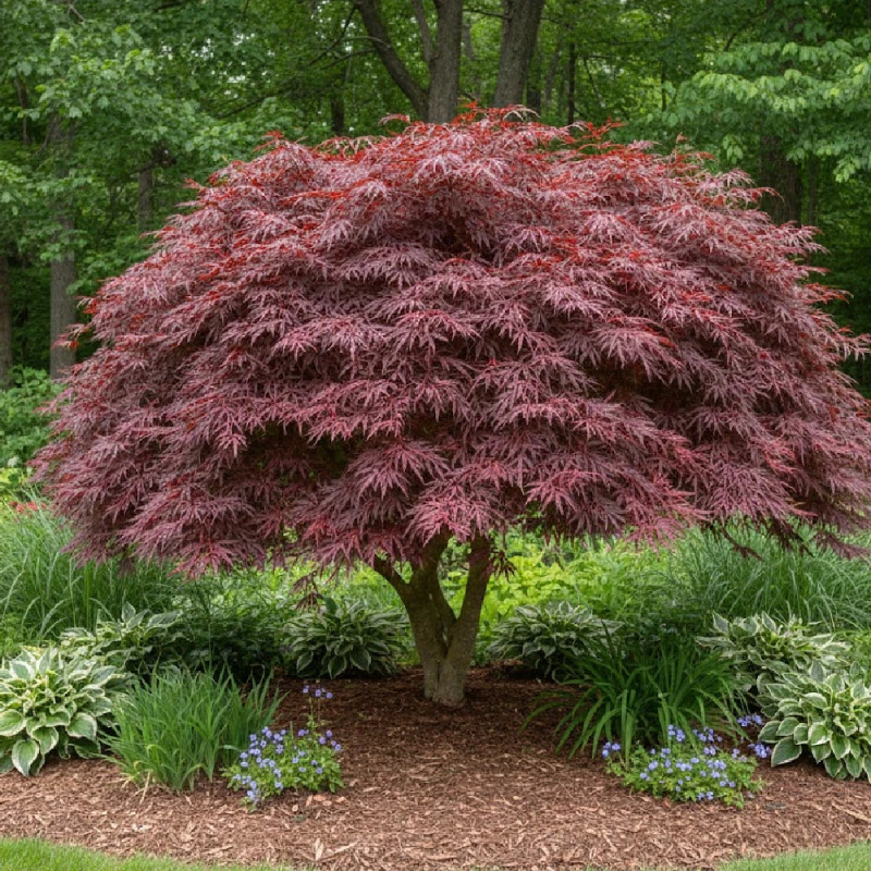 Érable du Japon Crimson Queen, Acer palmatum