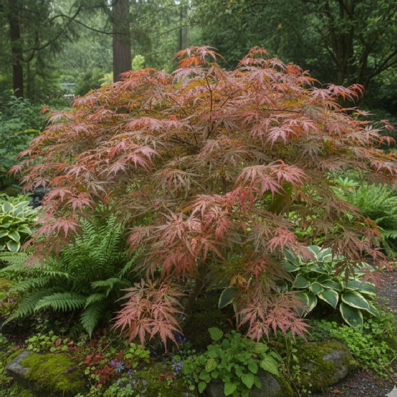 Erable du Japon dissectum ‘Ornatum’, Acer palmatum