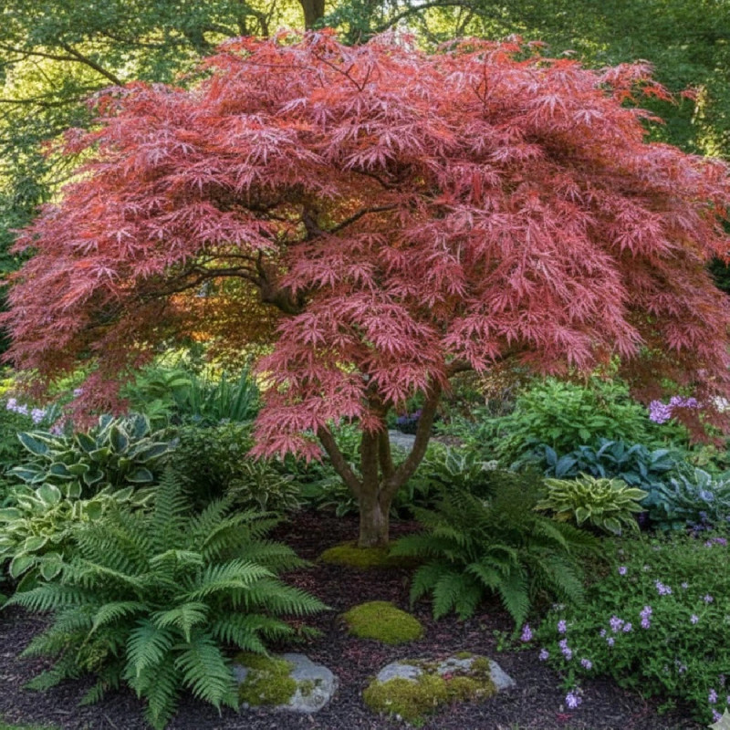 Erable du Japon dissectum Tamukeyama - SILENCE, ça pousse !, Acer palmatum