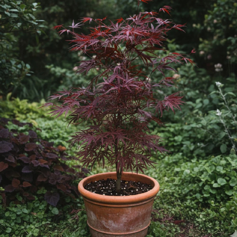Erable du Japon Enkan - SILENCE, ça pousse !, Acer palmatum