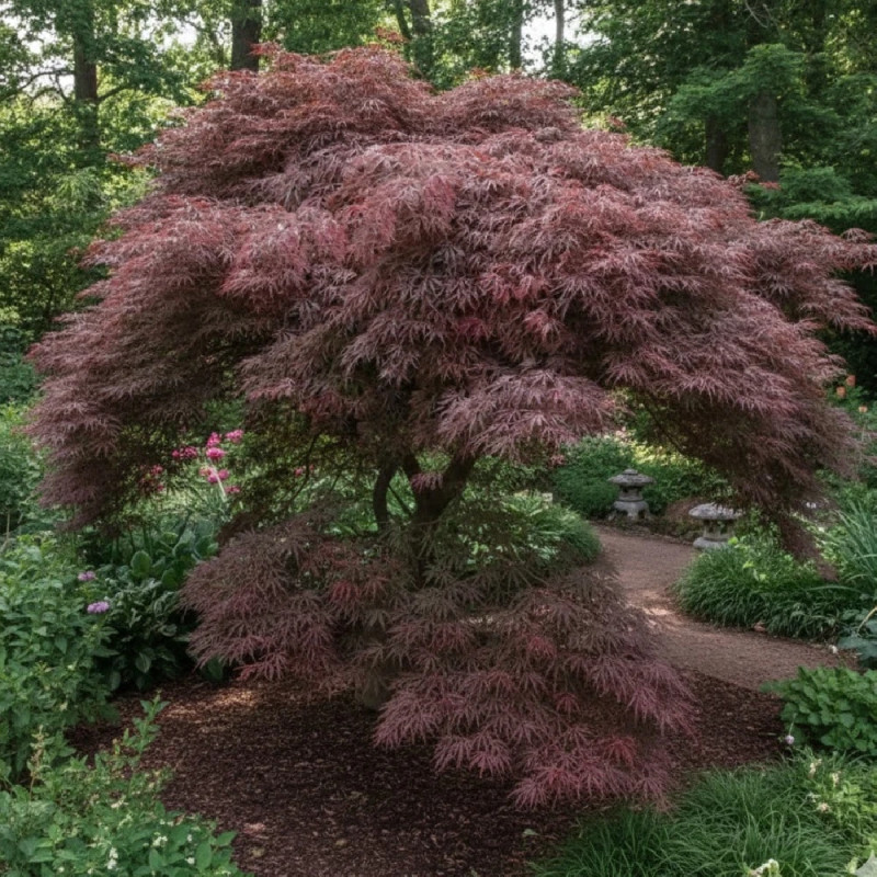 Érable du Japon Inaba Shidare, Acer palmatum