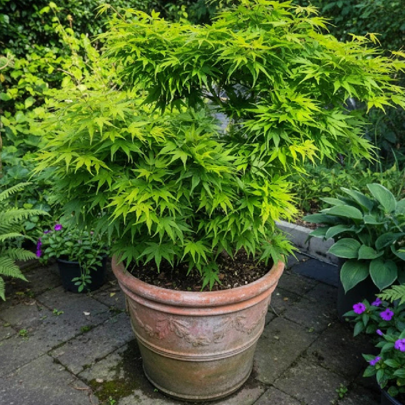 Érable du Japon Mikawa Yatsubusa, Acer palmatum