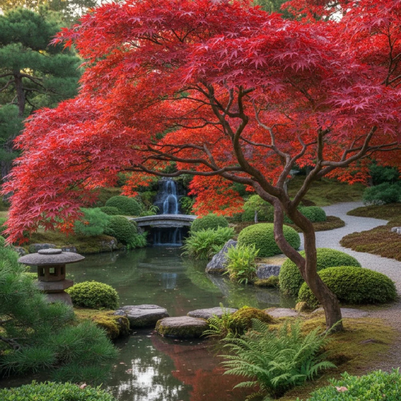 Érable du Japon Osakazuki, Acer palmatum