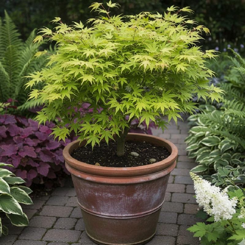 Érable du Japon Summer Gold, Acer palmatum