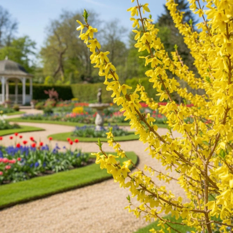 Forsythia Fiesta, Mimosa de Paris