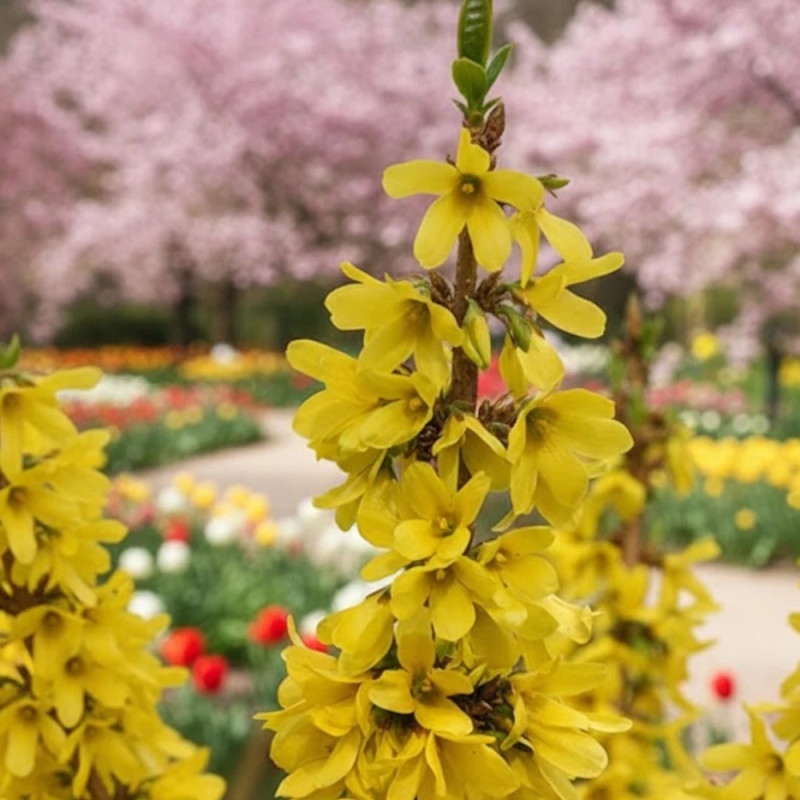 Forsythia Mindor®, Mimosa de Paris