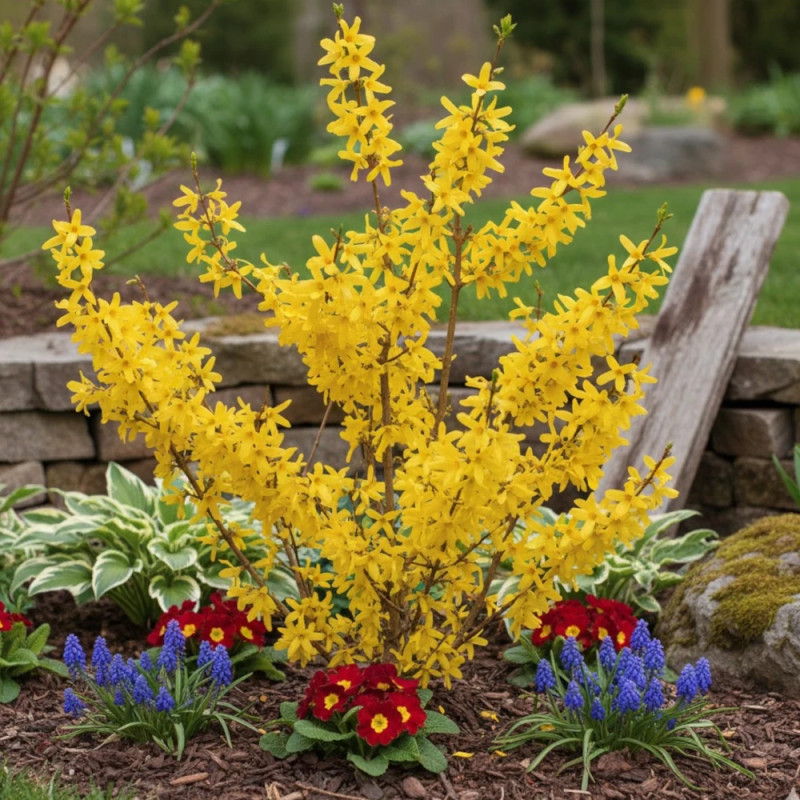 Forsythia Spectabilis, Mimosa de Paris