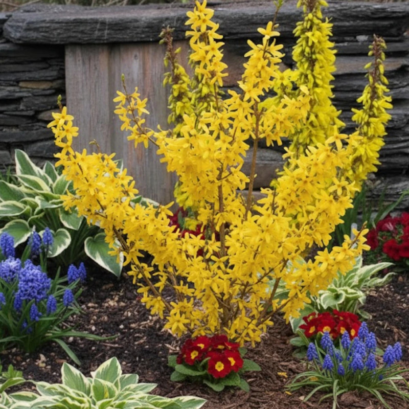 Forsythia Spring Glory, Mimosa de Paris