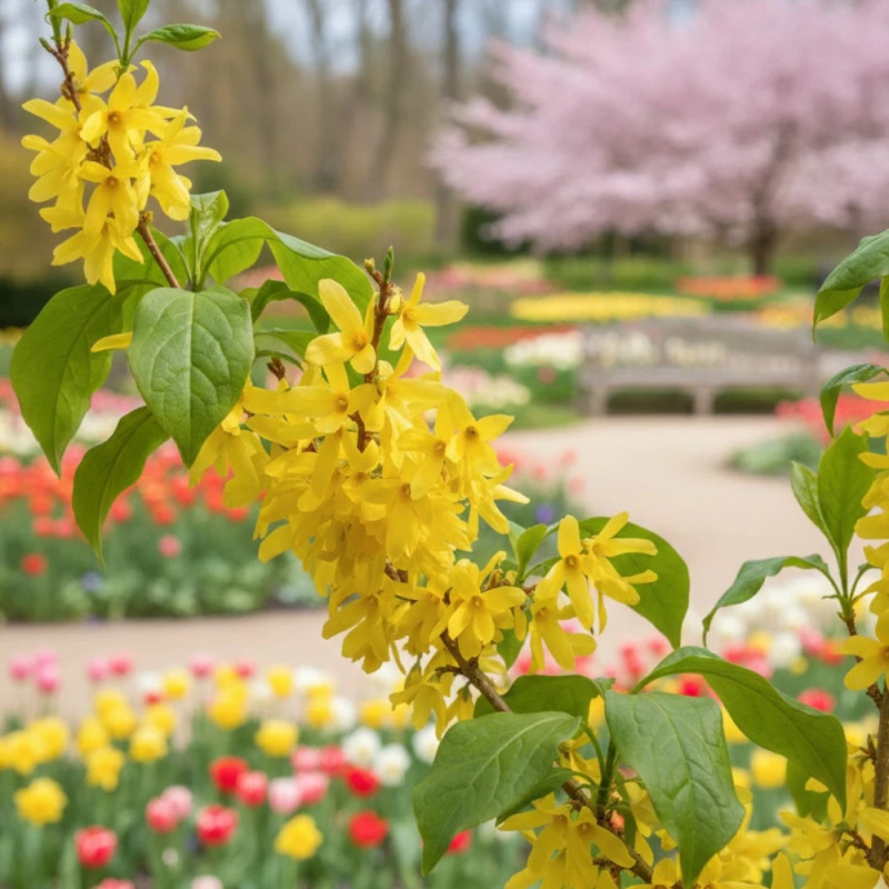 Forsythia Spring Glory, Mimosa de Paris