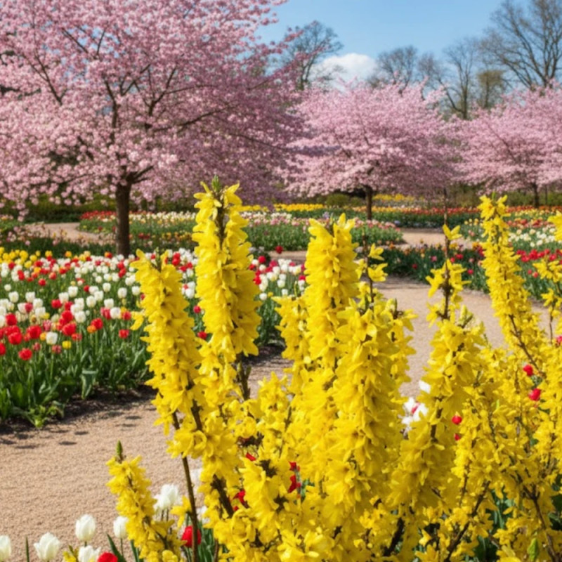 Forsythia Spring Glory, Mimosa de Paris