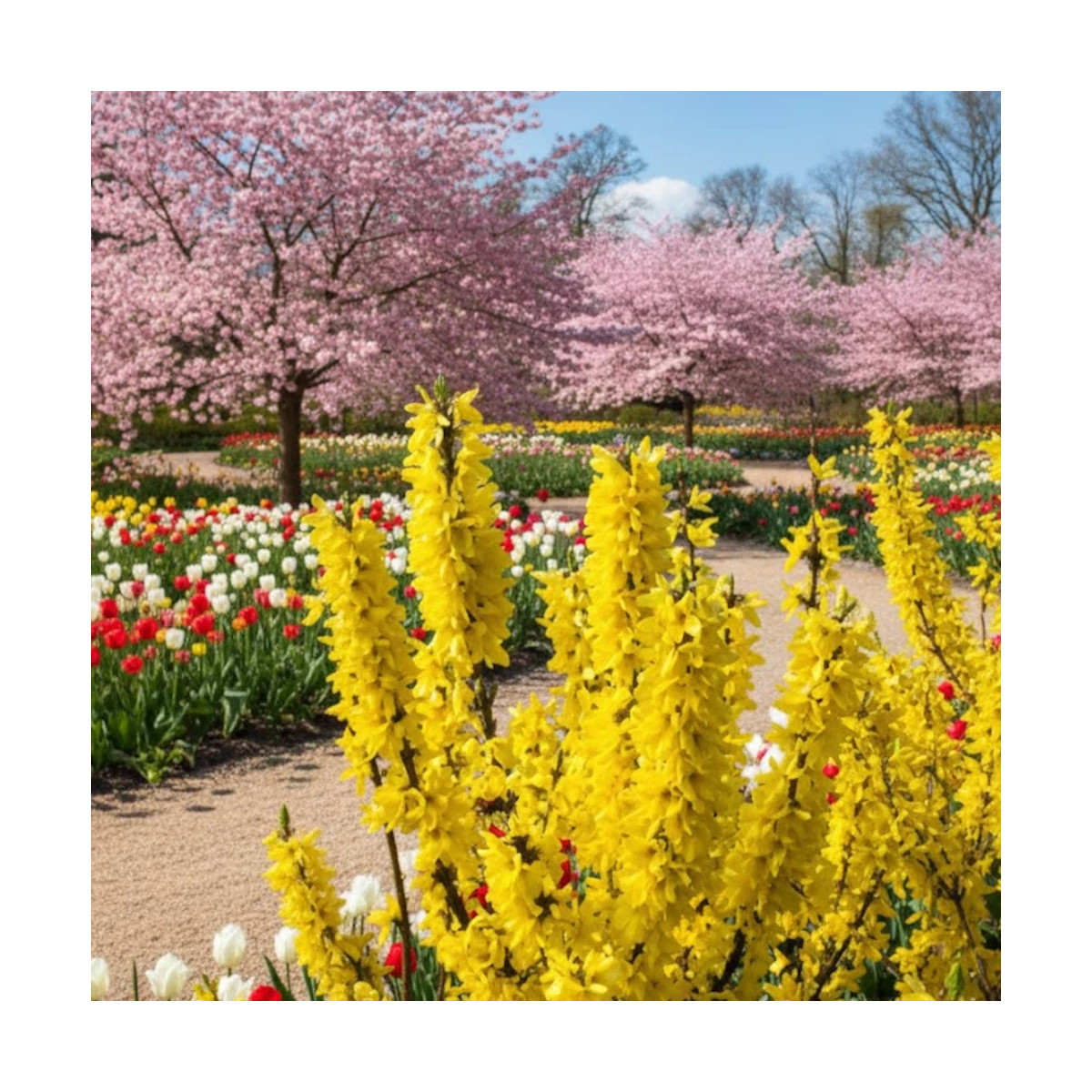 Forsythia Spring Glory, Mimosa de Paris Forsythia Spring Glory, Mimosa de Paris