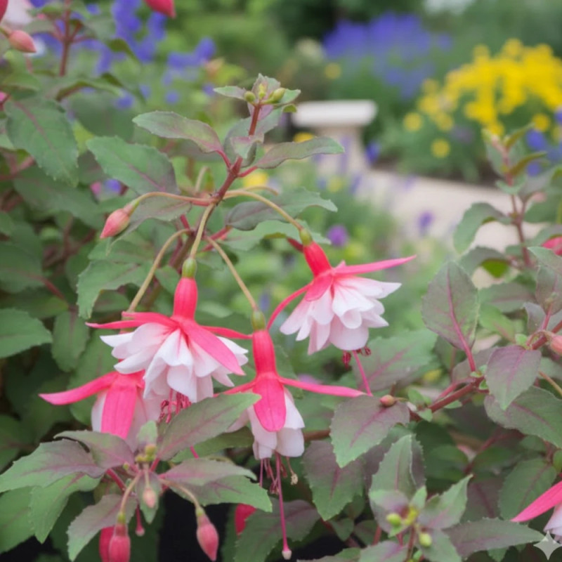 Fuchsia arbustif Alice Hoffmann
