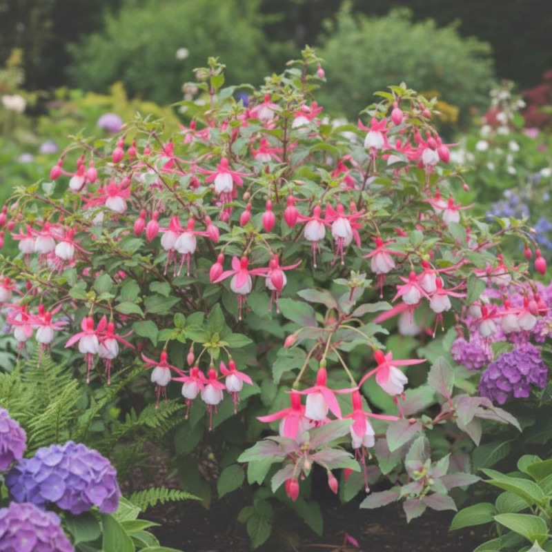 Fuchsia arbustif Alice Hoffmann